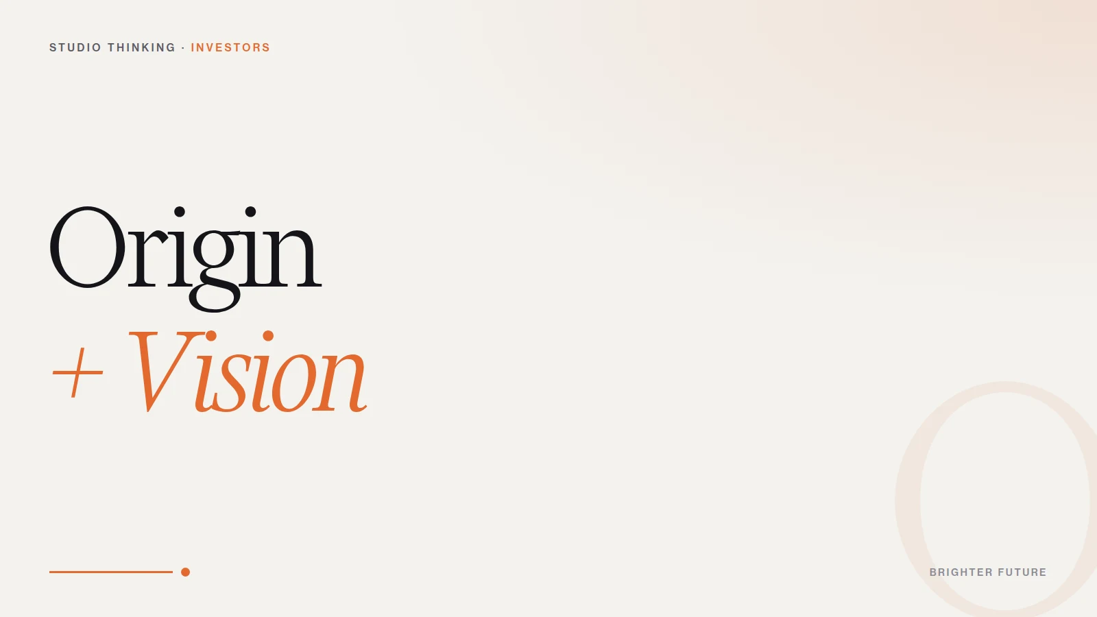 Origin + Vision in a Climate Tech Investor Pitch: Where Each Story Earns Its Place