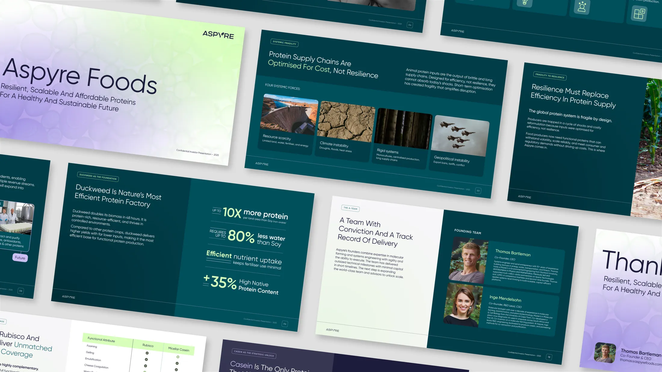 Pages from the Aspyre investor deck